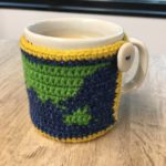 World Map Mug Cozy